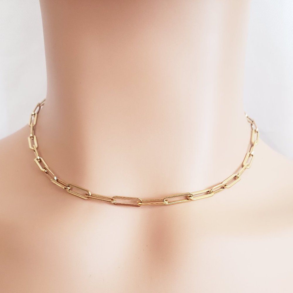 Link chain necklace